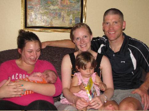 Birth mother, Adoptive parents and their children