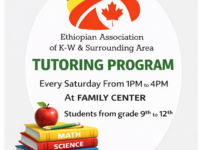 Tutoring Program at the Family Centre Grade 9 12